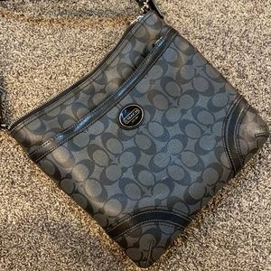 COACH monogram authentic crossbody bag